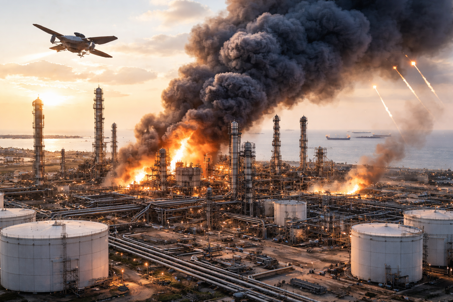 Saudi Arabia Has Shut Down Its Massive Ras Tanura Oil Refinery After an Iranian Drone Strike