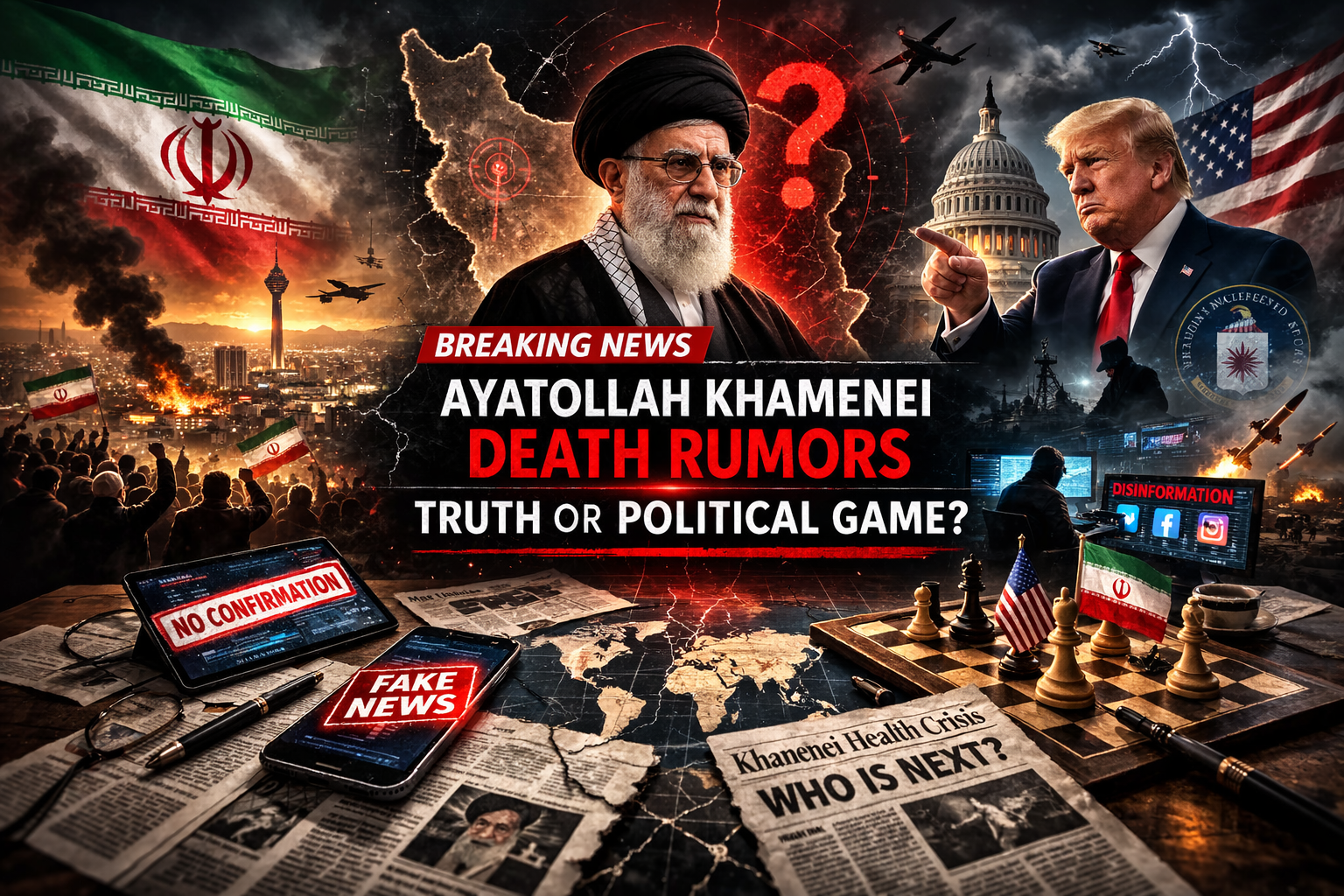 Ayatollah Khamenei Death Rumors: Truth, Political Tensions, and the Trump Factor
